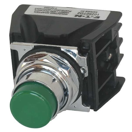 Hazardous Location Push Button, 30 mm, 1NO/1NC, Green MPN:10250T708G