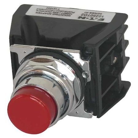 Hazardous Location Push Button, 30 mm, 1NO/1NC, Red MPN:10250T708R