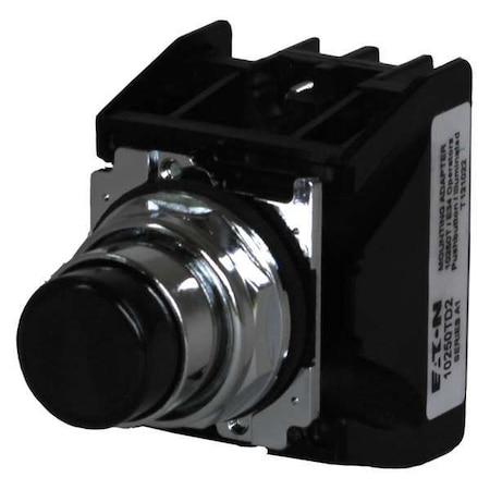 Hazardous Location Push Button, 30 mm, 2NO/2NC, Black MPN:10250T709B