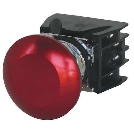 Hazardous Location Push Button, 30 mm, 1NO/1NC, Red MPN:10250T712R