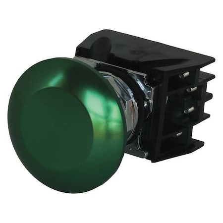 Hazardous Location Push Button, 30 mm, 2NO/2NC, Green MPN:10250T713G
