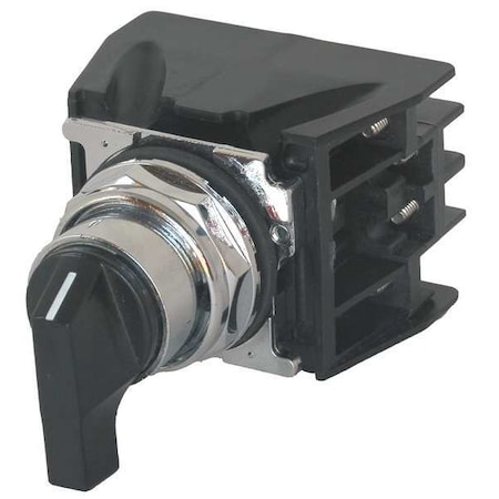 Cutler-Hammer Selector Switch with Contacts, 2 Position MPN:10250T722BL