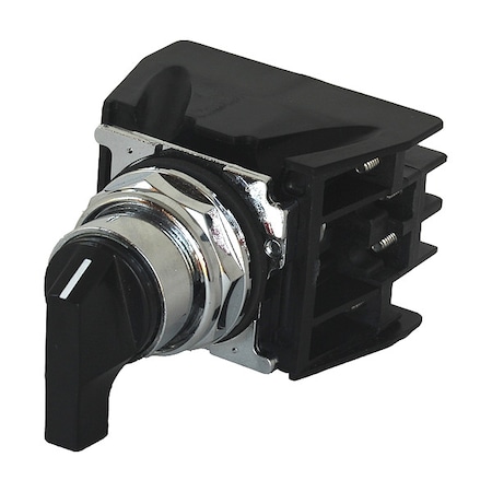 Selector Switch, Black, Metal, Key Included MPN:10250T728BK