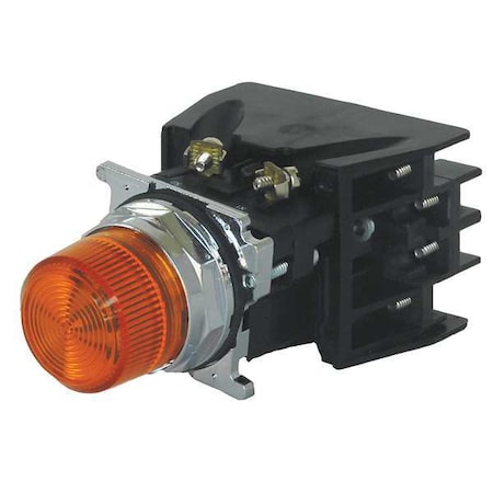 IllumPushButton, FullVolt, Amber, 1NO/1NC MPN:10250T828AD24