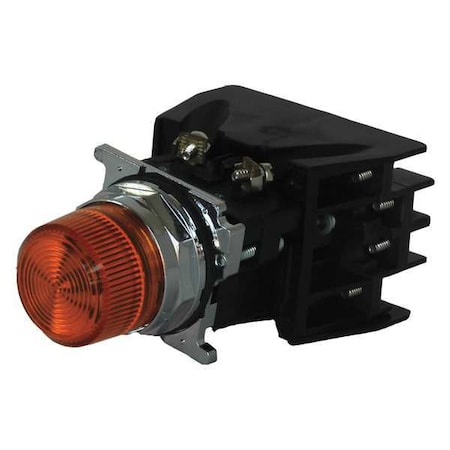 IllumPushButton, FullVolt, Amber, 1NO/1NC MPN:10250T828AD2A