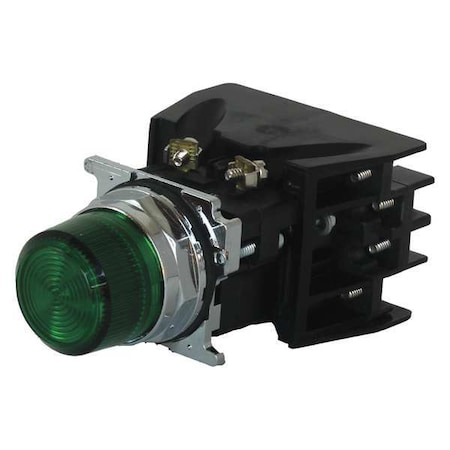 IllumPushButton, FullVolt, Green, 1NO/1NC MPN:10250T828GD2A