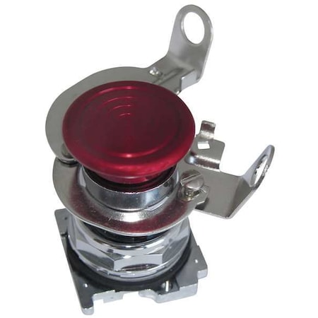 Padlock Attachment, 30 mm, Plastic, Red MPN:10250TA42