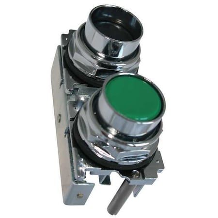 Cutler-Hammer Pendant Pushbutton, 30mm, Flush/Flush MPN:10250TA66