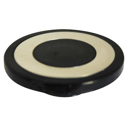 Cutler-Hammer Mushroom Head, 30mm, Black, Plastic MPN:10250TB60