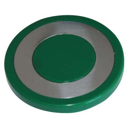 Mushroom Head, 30mm, Green, Plastic MPN:10250TB61