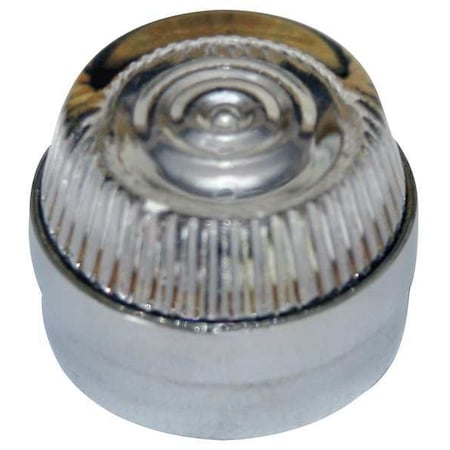 Cutler-Hammer Pilot Light Lens, 30mm, Clear, Glass MPN:10250TC11N