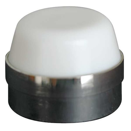 Pilot Light Lens, 30mm, Glass, White MPN:10250TC12N