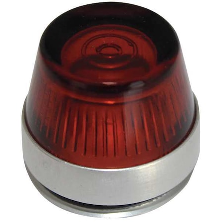Pilot Light Lens, 30mm, Glass, Amber MPN:10250TC15N