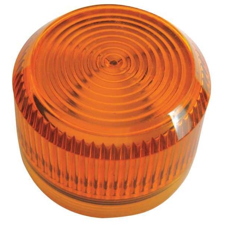 Cutler-Hammer Pilot Light Lens, 30mm, Amber, Plastic MPN:10250TC19N