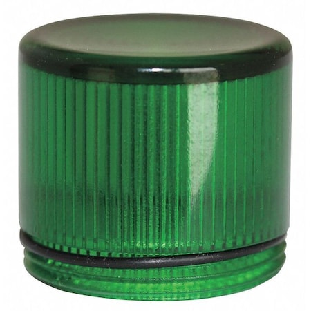 Cutler-Hammer Push Button Cap, Illuminated, 30mm, Green MPN:10250TC22