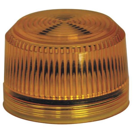 Cutler-Hammer Pilot Light Lens, 30mm, Yellow, Plastic MPN:10250TC3N