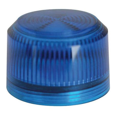Cutler-Hammer Pilot Light Lens, 30mm, Blue, Plastic MPN:10250TC4N