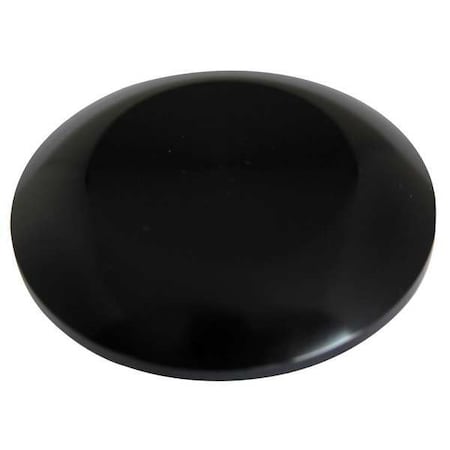 Mushroom Head, 30mm, Black, Metal MPN:10250TJ60
