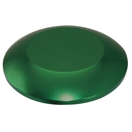 Mushroom Head, 30mm, Green, Metal MPN:10250TJ61