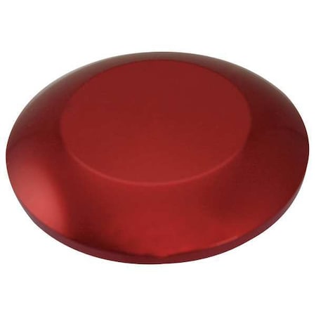 Mushroom Head, 30mm, Red, Metal MPN:10250TJ62