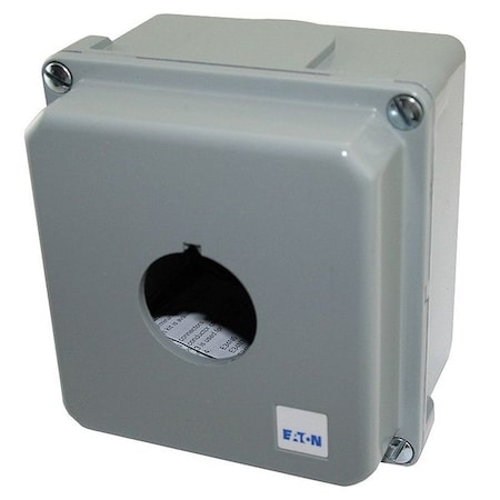 Cutler-Hammer Pushbutton Enclosure, 4.00 in. H, Al MPN:10250TN11