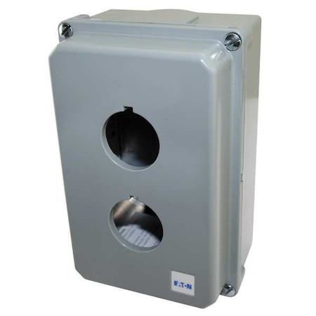 PushButtonEnclosure, 30mm, 2Hole, DiCstZinc MPN:10250TN12
