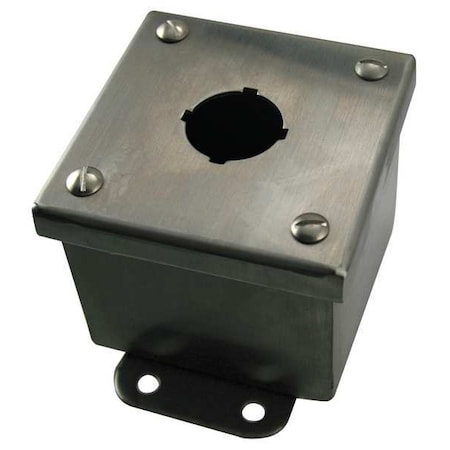 Cutler-Hammer Pushbutton Enclosure, 3.38 in D, Plastic MPN:10250TN33