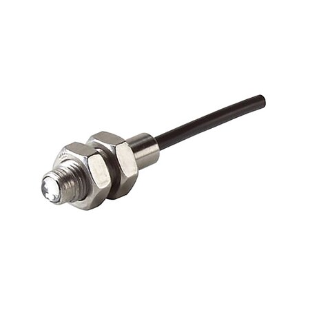 Through-Beam Photoelectric Sensor, Quick Disconnect Terminal, Straight, Cylindrical, MPN:1173A-300