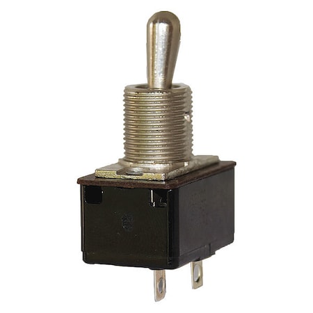 Toggle Switch, SPST, 10A at 250V, Solder Lug MPN:7501K13
