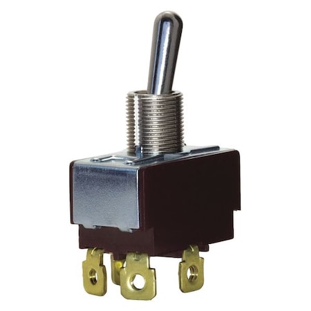 Toggle Switch, DPDT, 10A at 250V, Screw MPN:7562K4