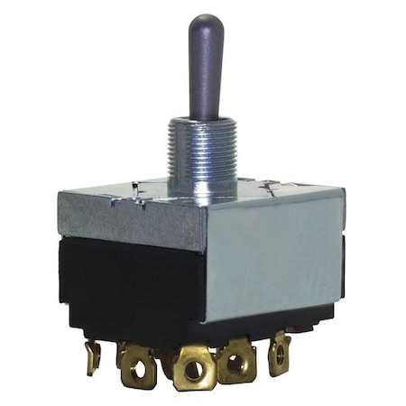 Toggle Switch, 4PST, 10A at 250V, Screw MPN:7690K8
