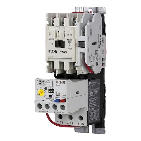 NEMA Magnetic Motor Starter, Non-Reversing, 1NO, 120V AC, 3 P MPN:AN19AN0A5E005