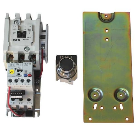 Magnetic Motor Starter, Non-Reversing, 1NO, 120V AC, 3 P MPN:AN19DN0A5E020-CRK