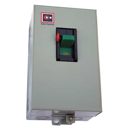 Manual Motor Starter, NEMA M-1, 3 P, 3 Phase, Toggle, 20 A MPN:B100S1C