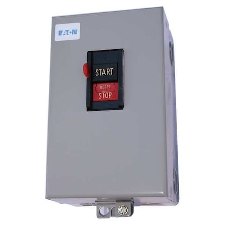 Manual Motor Starter, NEMA M-1, 3 P, 3 Phase, Push Button, 5 A MPN:B100S1CA