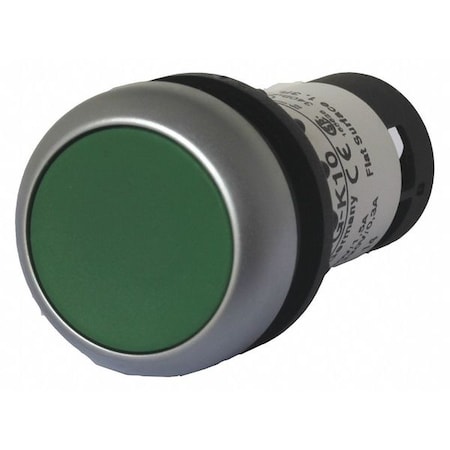 Push Button Operator, 22 mm, 1NO, Green MPN:C22-D-G-K10
