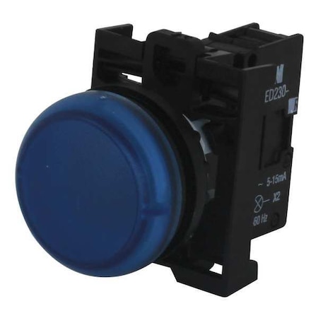 Raised Indicator Light, Blue, 120VAC MPN:C22-L-B-120