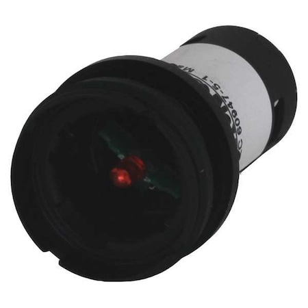 Flush Panel Light, Red Bulb, 120 V AC MPN:C22-L-XR-120