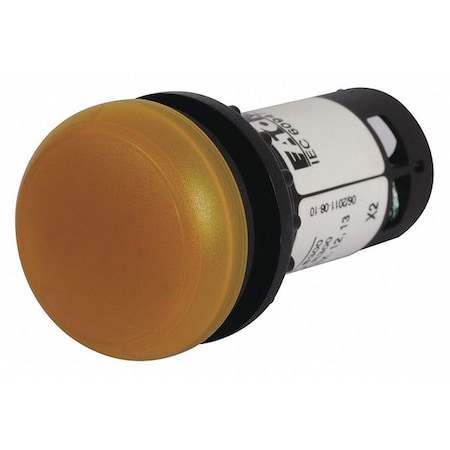 Raised Indicator Light, Yellow, 120VAC MPN:C22-L-Y-120