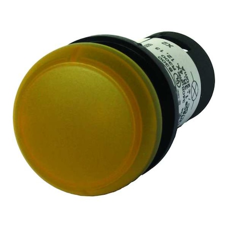 Raised Indicator Light, Yellow, 24VAC/DC MPN:C22-L-Y-24