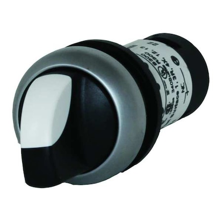 SelectorSwitch, Non-Illum, 3Pos, 22mm, Black MPN:C22-WK3-K20
