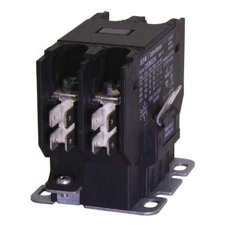 Definite Purpose Magnetic Contactor, 120V AC, 1 P, Non-Reversing, 1 Phase, Quick Connect MPN:C25CNB140A