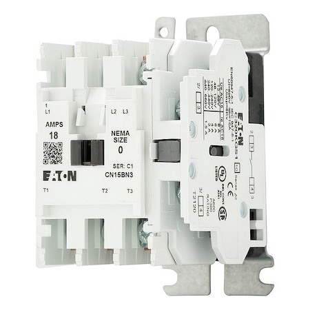 240VAC Non-Reversing Magnetic Contactor 3P 18A NEMA 0 MPN:CN15BN3BB