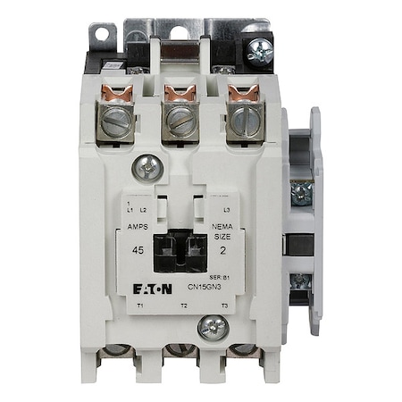120VAC Non-Reversing Magnetic Contactor 3P 45A NEMA 2 MPN:CN15GN3AB