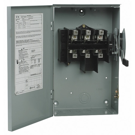 Nonfusible, Safety Switch, General Duty, 240 V, 3PST, NEMA 1 MPN:DG321UGB