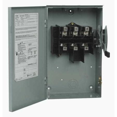 Nonfusible, Safety Switch, General Duty, 240 V, 3PST, NEMA 1 MPN:DG322UGB