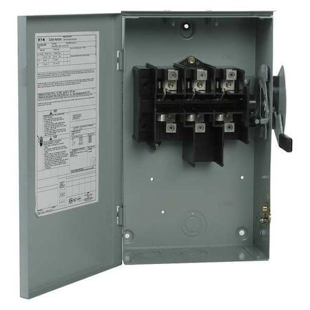 Nonfusible, Safety Switch, General Duty, 240 V, 3PST, NEMA 1 MPN:DG323UGB