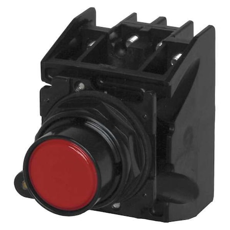 Hazardous Location Push Button, 30 mm, 1NO/1NC, Red MPN:E34EX706R