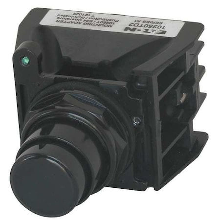 Hazardous Location Push Button, 30 mm, 1NO/1NC, Black MPN:E34EX708B