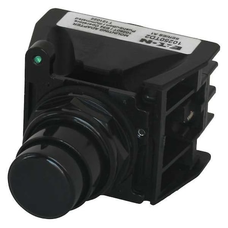 Hazardous Location Push Button, 30 mm, 2NO/2NC, Black MPN:E34EX709B